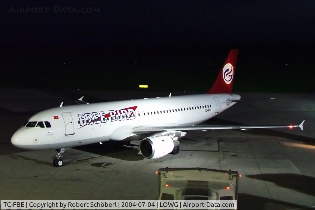 TC-FBE, 1990 Airbus A320-212 C/N 132, TC-FBE @ LOWG 2004