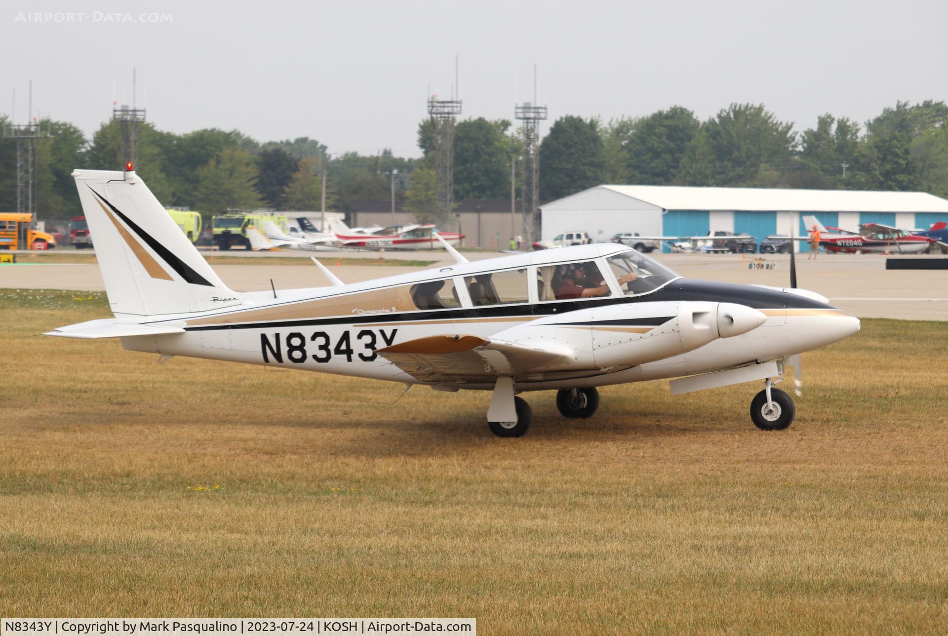 N8343Y, 1967 Piper PA-30 Twin Comanche C/N 30-1489, Piper PA-30