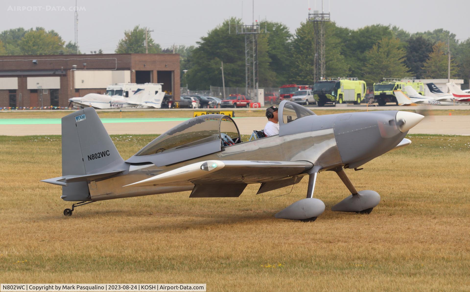 N802WC, 2018 Vans RV-8 C/N 82408, Vans RV-8