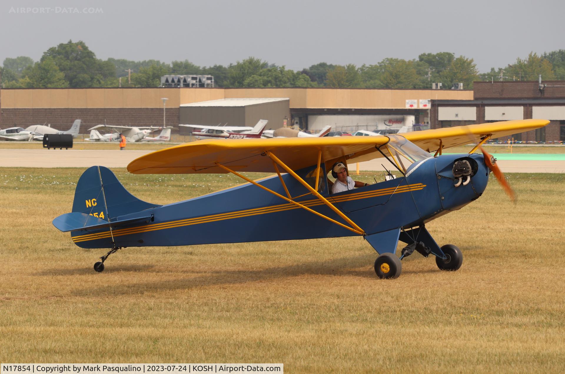 N17854, Piper J-2 C/N 1289, Piper J-2