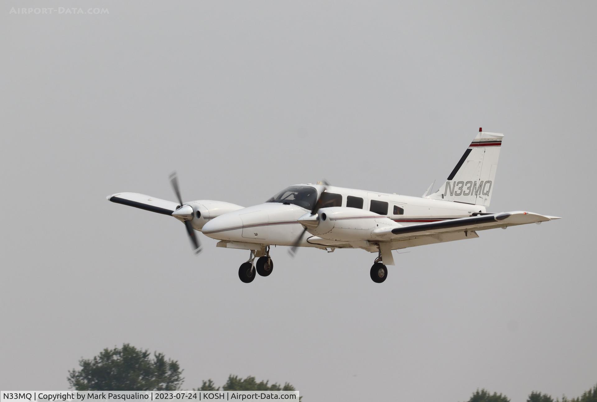 N33MQ, 1976 Piper PA-34-200T C/N 34-7770027, Piper PA-34-200T