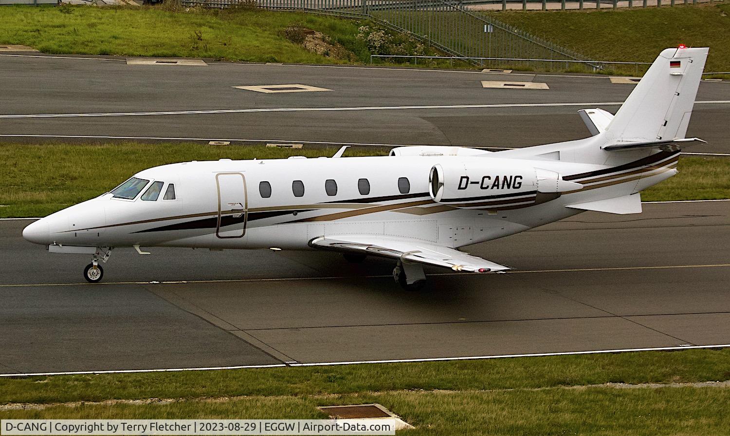 D-CANG, 2013 Cessna 560 Citation Excel XLS+ C/N 560-6128, At Luton Airport