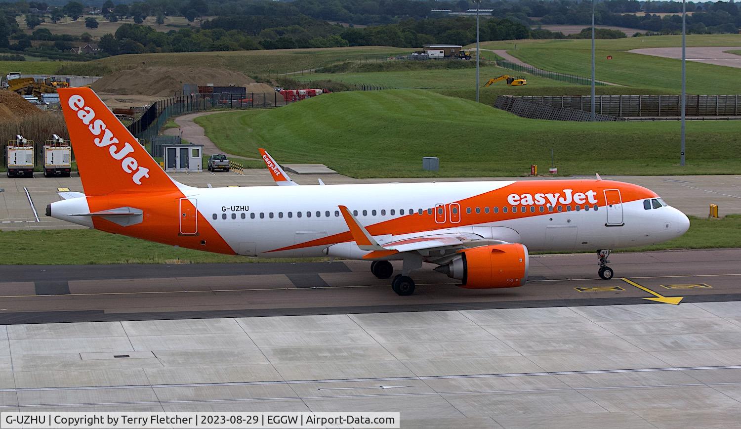 G-UZHU, 2018 Airbus A320-251N C/N 8681, At Luton Airport