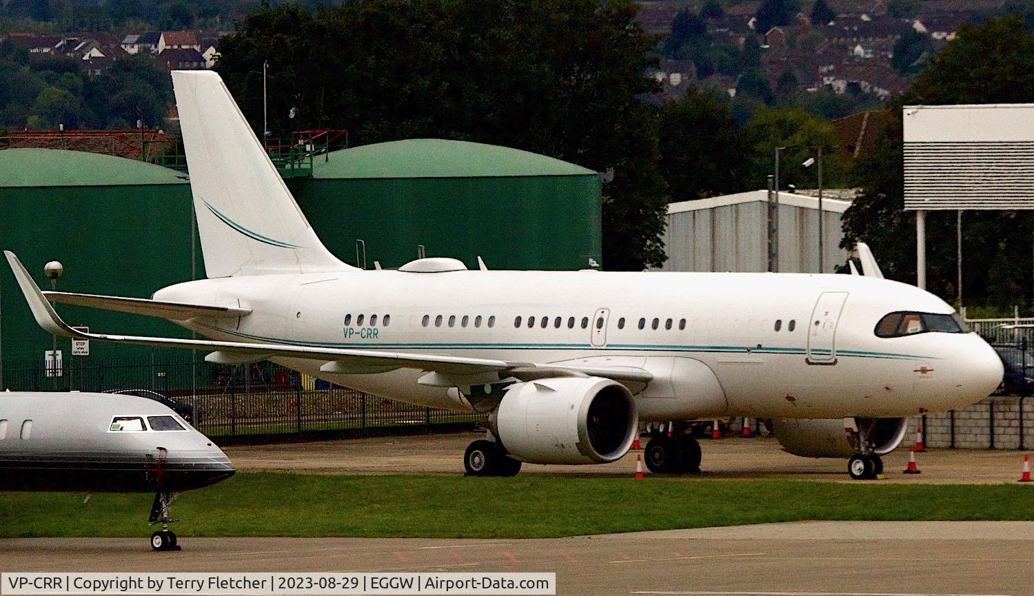 VP-CRR, 2020 Airbus A319-153N (CJ) C/N 10339, At Luton Airport