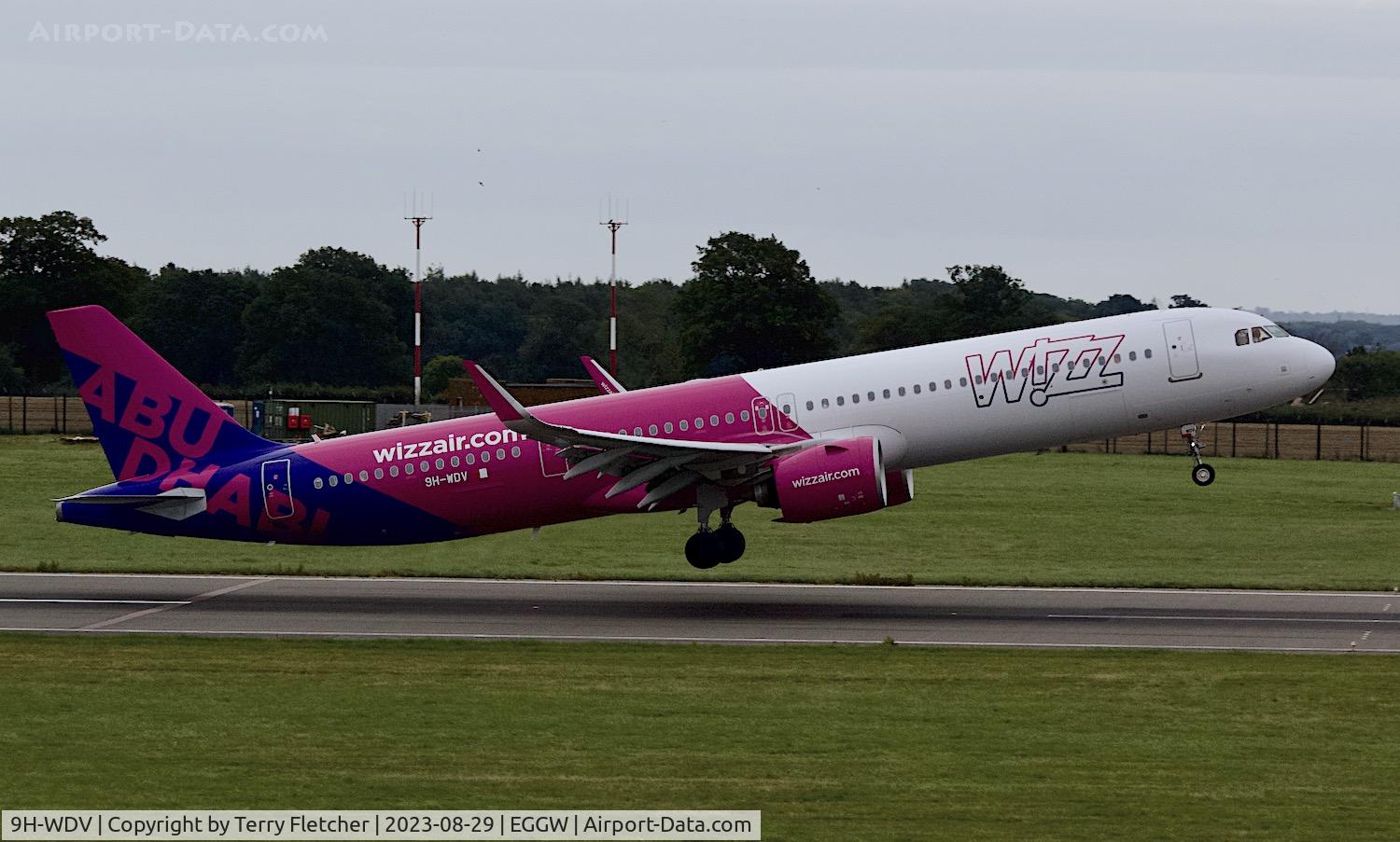 9H-WDV, 2023 Airbus A321-271NX C/N 11268, At Luton Airport