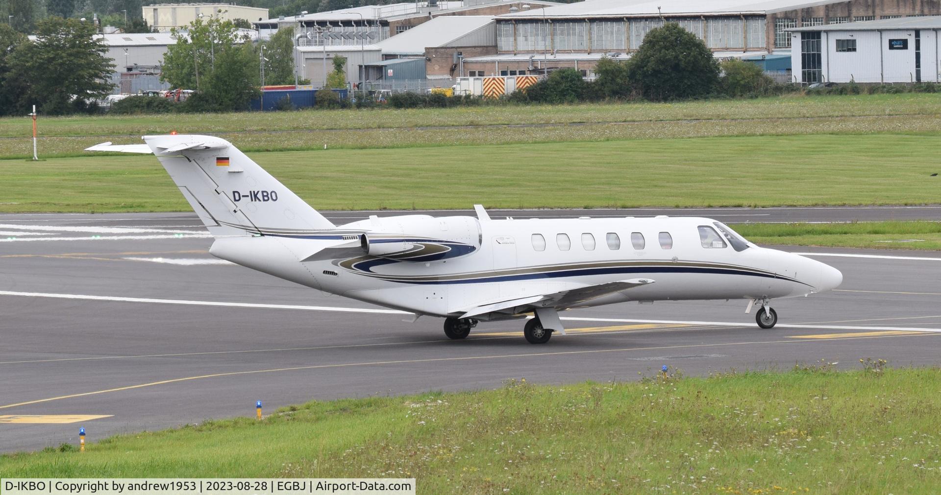 D-IKBO, 2007 Cessna 525A CitationJet CJ2+ C/N 525A-0357, D-IKBO at Gloucestershire Airport.