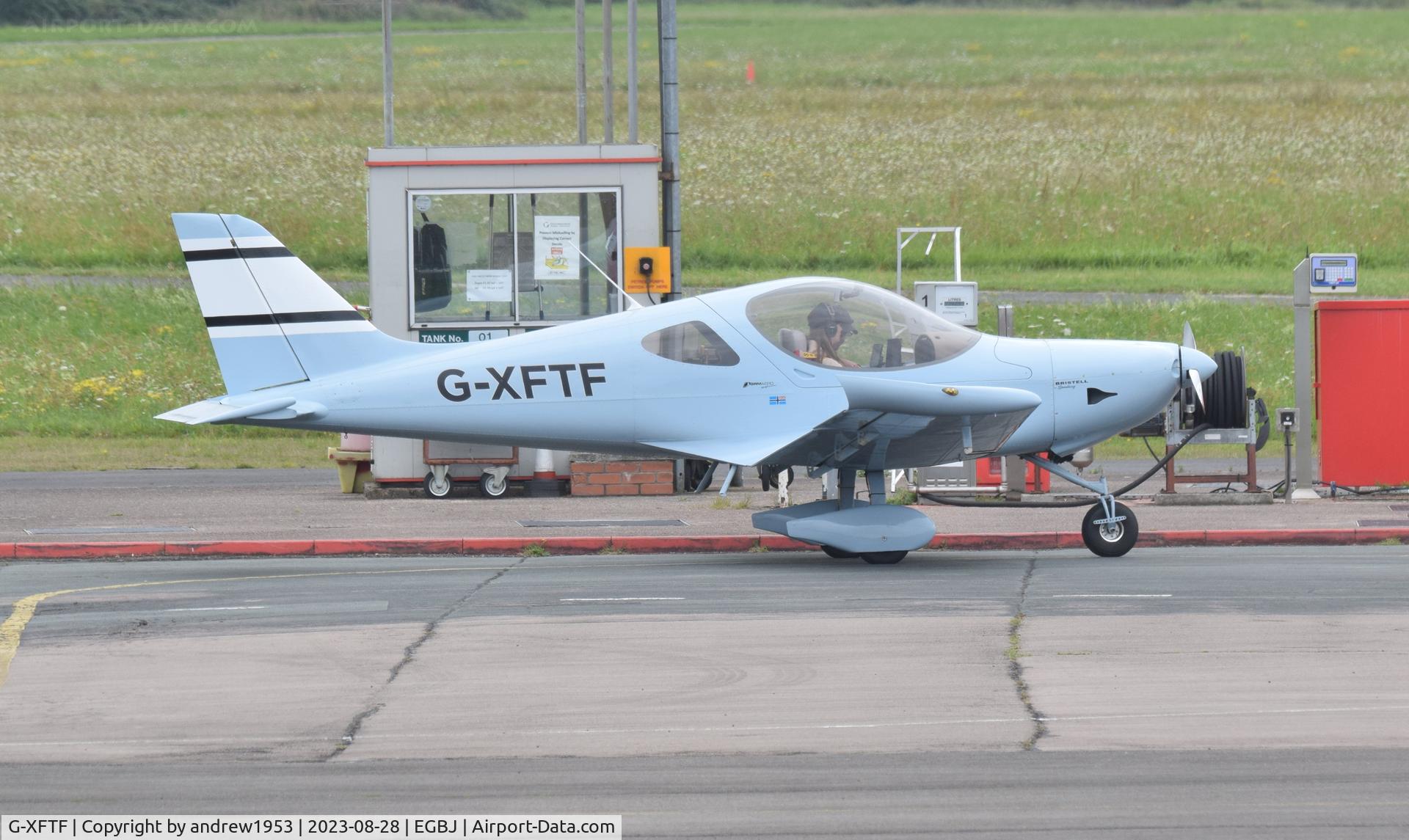 G-XFTF, 2016 BRM Aero Bristell NG5 Speed Wing C/N LAA 385-15331, G-XFTF at Gloucestershire Airport.