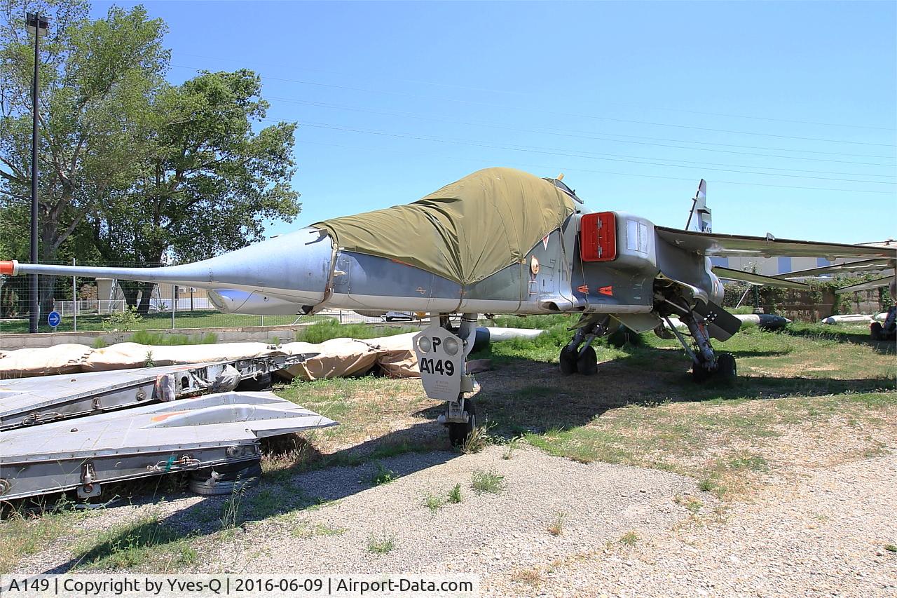 A149, Sepecat Jaguar A C/N A149, Sepecat Jaguar A, preserved at Les Amis de la 5ème Escadre Museum, Orange