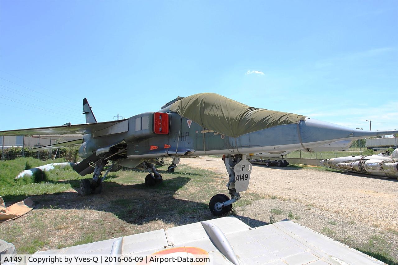 A149, Sepecat Jaguar A C/N A149, Sepecat Jaguar A, preserved at Les Amis de la 5ème Escadre Museum, Orange