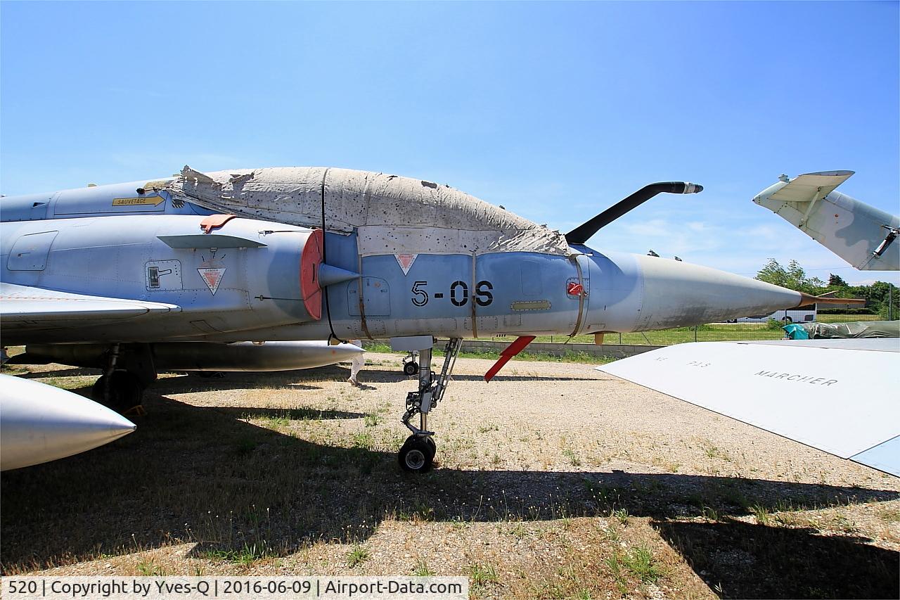 520, Dassault Mirage 2000B C/N 247, Dassault Mirage 2000B, preserved at Les Amis de la 5ème Escadre Museum, Orange