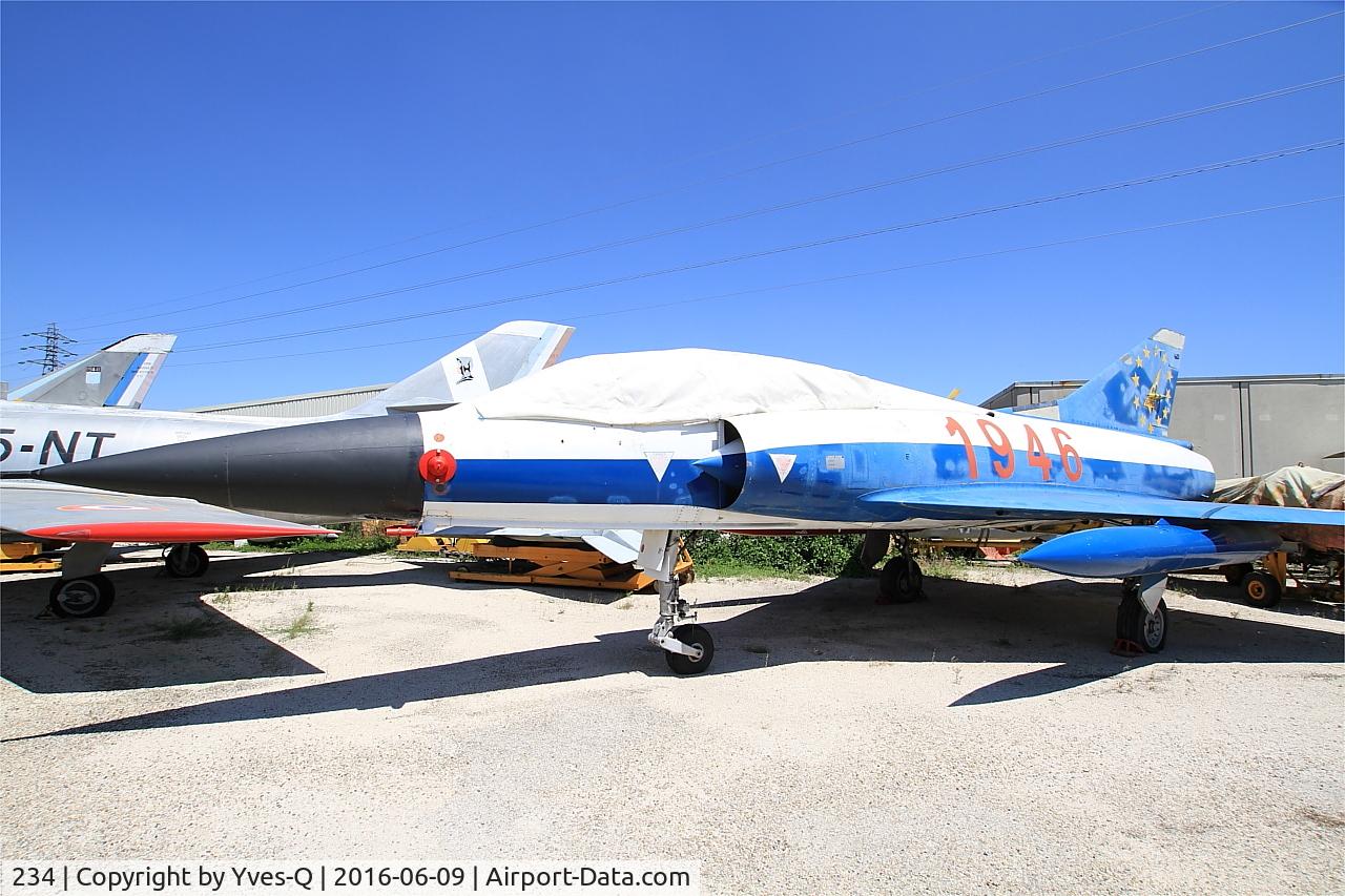 234, Dassault Mirage IIIB C/N 234, Dassault Mirage III B, preserved at Les Amis de la 5ème Escadre Museum, Orange