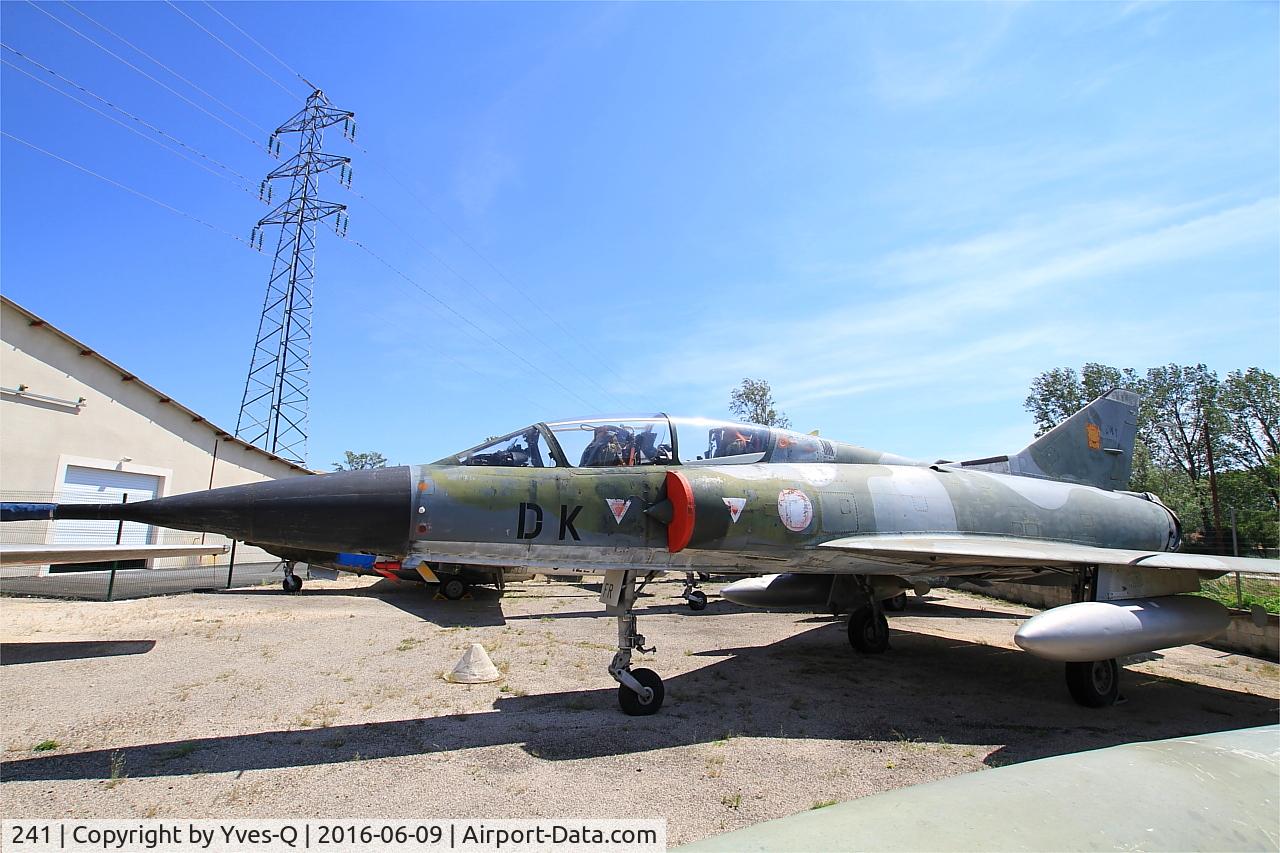 241, Dassault Mirage IIIB-RV C/N 241, Dassault Mirage IIIB-RV, preserved at les amis de la 5ème escadre Museum, Orange