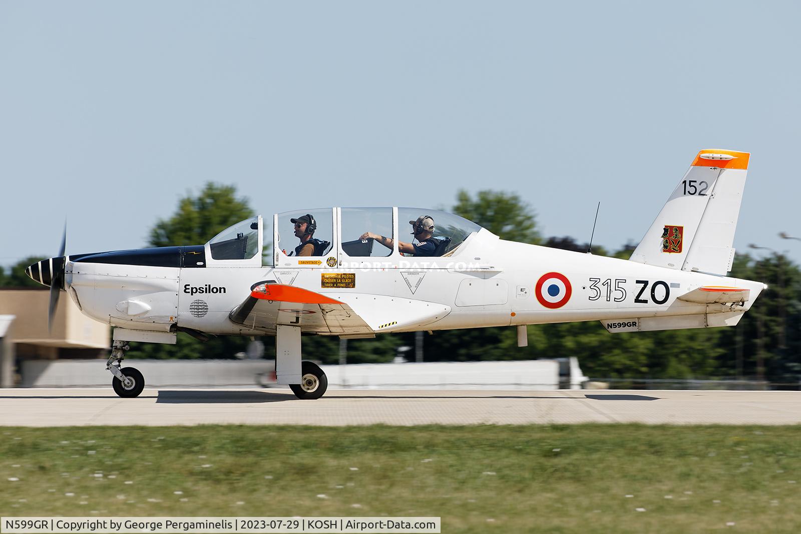 N599GR, Socata TB-30 Epsilon C/N 152, Oshkosh 2023.