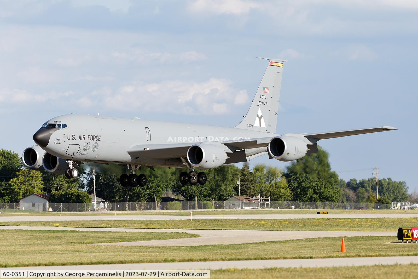 60-0351, 1960 Boeing KC-135R Stratotanker C/N 18126, Oshkosh 2023.
