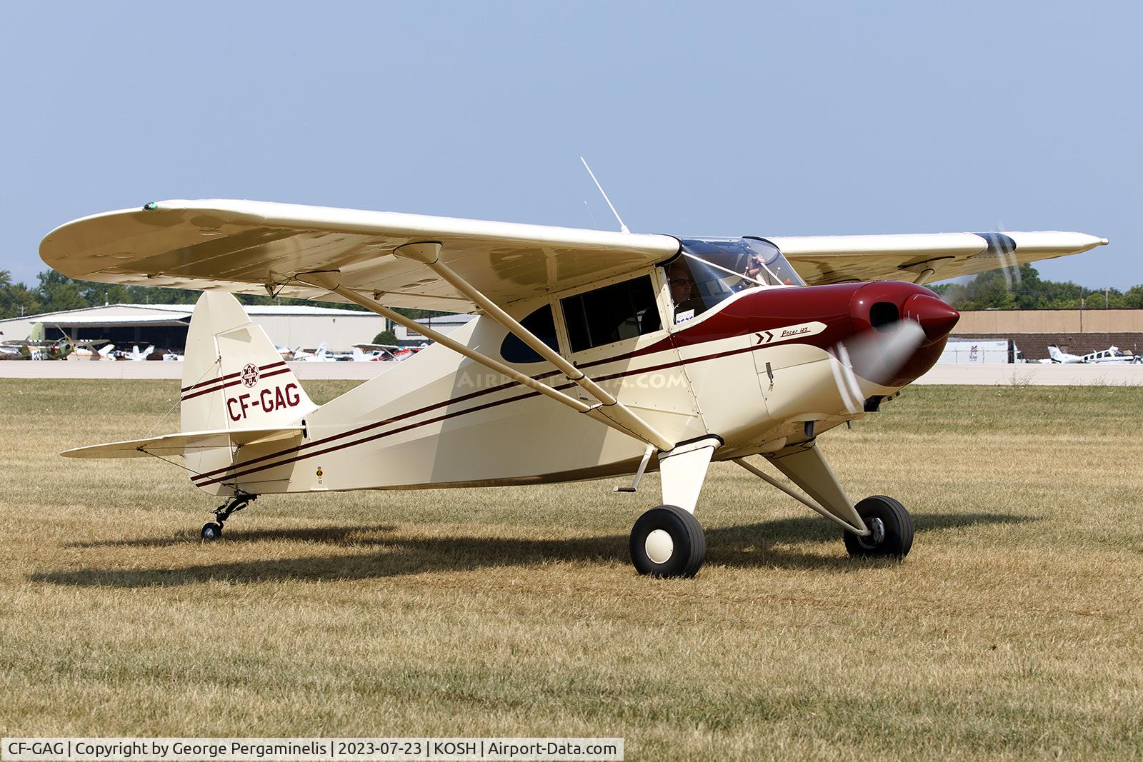 CF-GAG, 1950 Piper PA-20 Pacer C/N 20-213, Oshkosh 2023.
