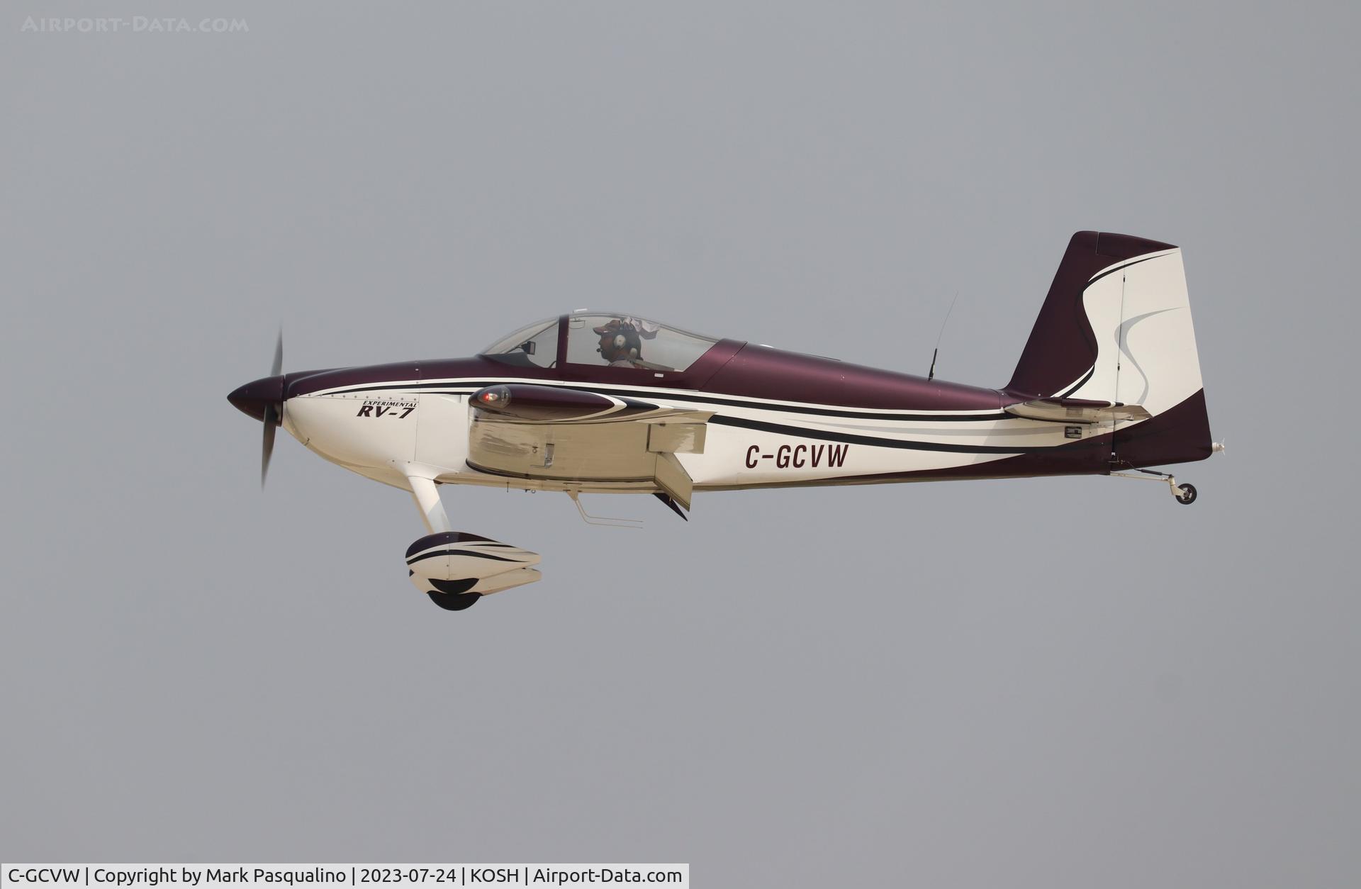 C-GCVW, 2006 Vans RV-7 C/N 71466, Vans RV-7