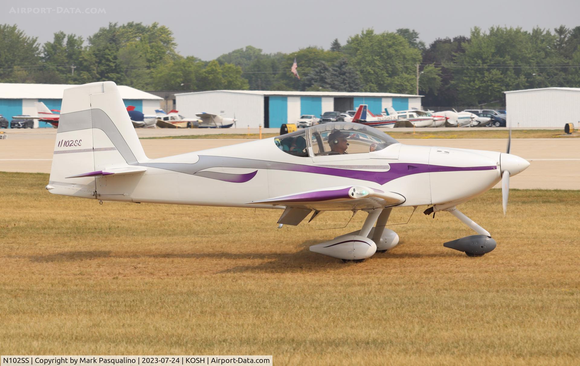 N102SS, 2007 Vans RV-7A C/N 72435, Vans RV-7A