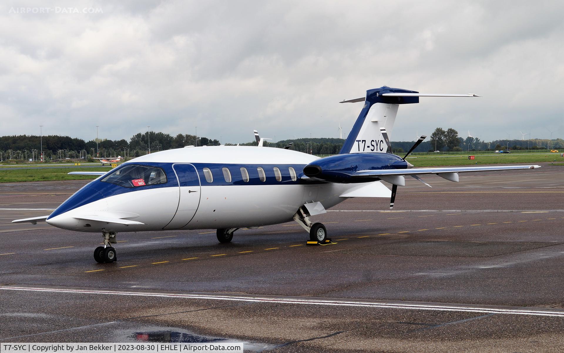 T7-SYC, 2006 Piaggio P-180 Avanti II C/N 1105, Lelystad Airport