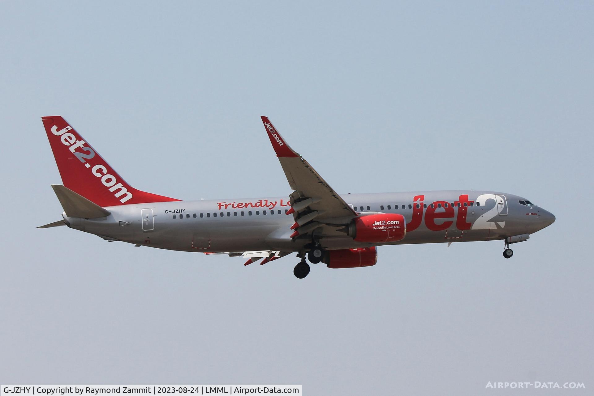 G-JZHY, 2017 Boeing 737-8MG C/N 63155, B737-800 G-JZHY Jet2Com