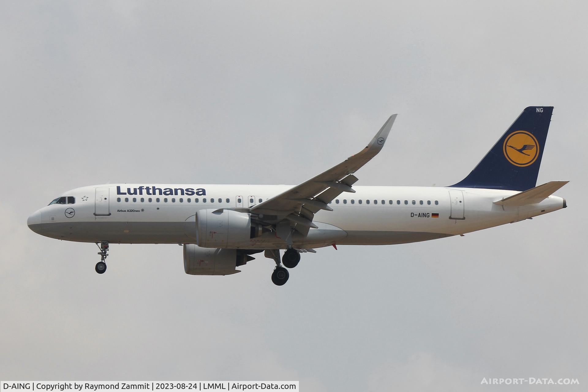 D-AING, 2017 Airbus A320-271N C/N 7588, A320Neo D-AING Lufthansa