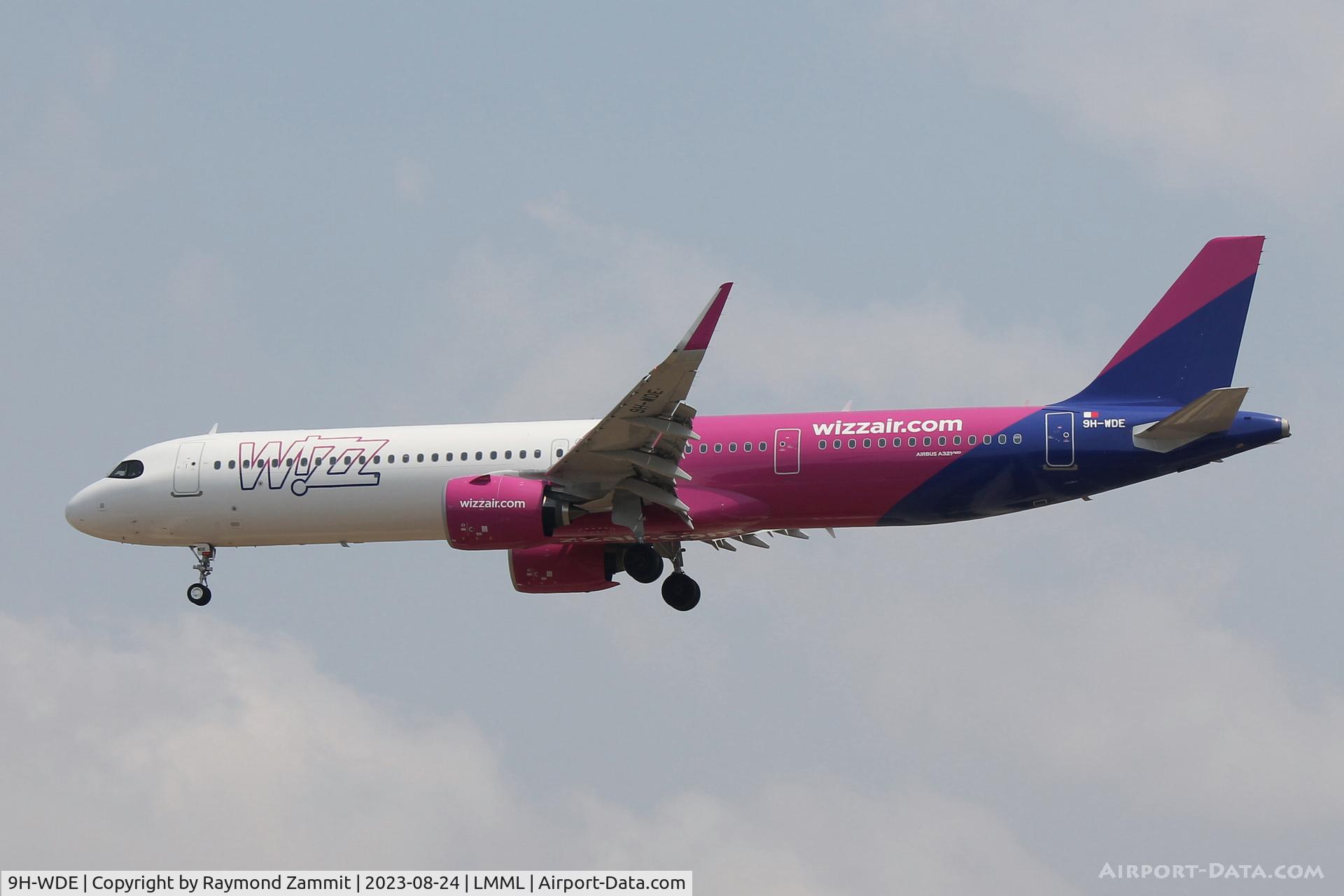 9H-WDE, 2023 Airbus A321-271NX C/N 11365, A321Neo 9H-WDE Wizzair Malta