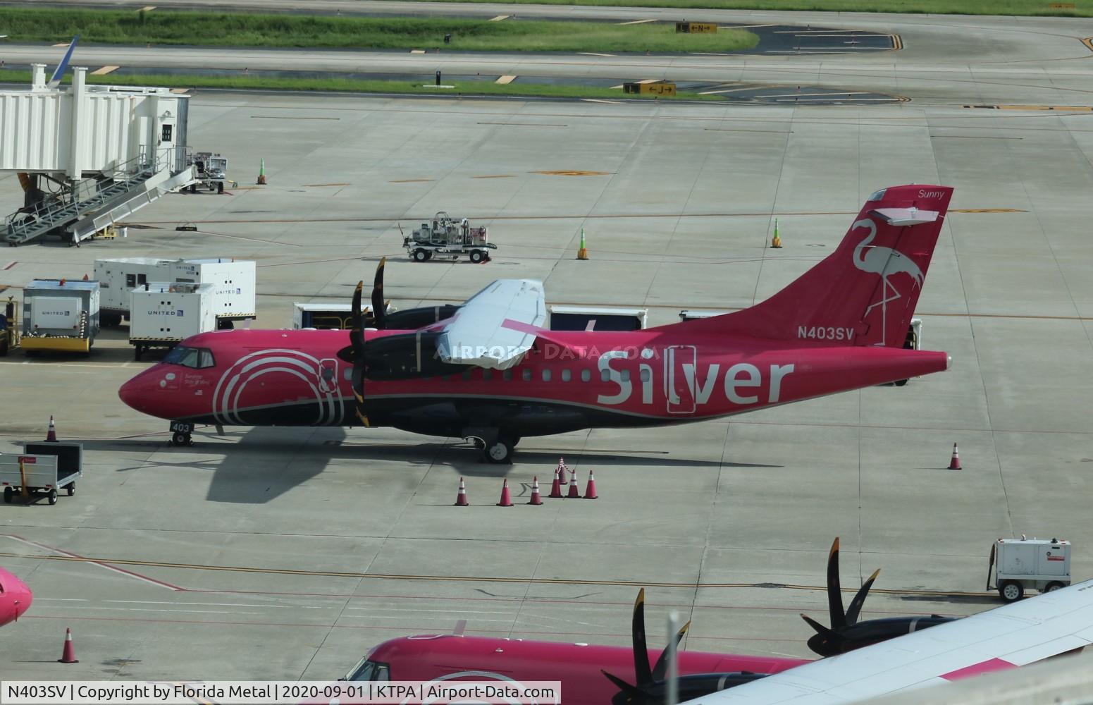 N403SV, 2017 ATR 72-600 (72-212A) C/N 1219, SIL ATR-42 zx