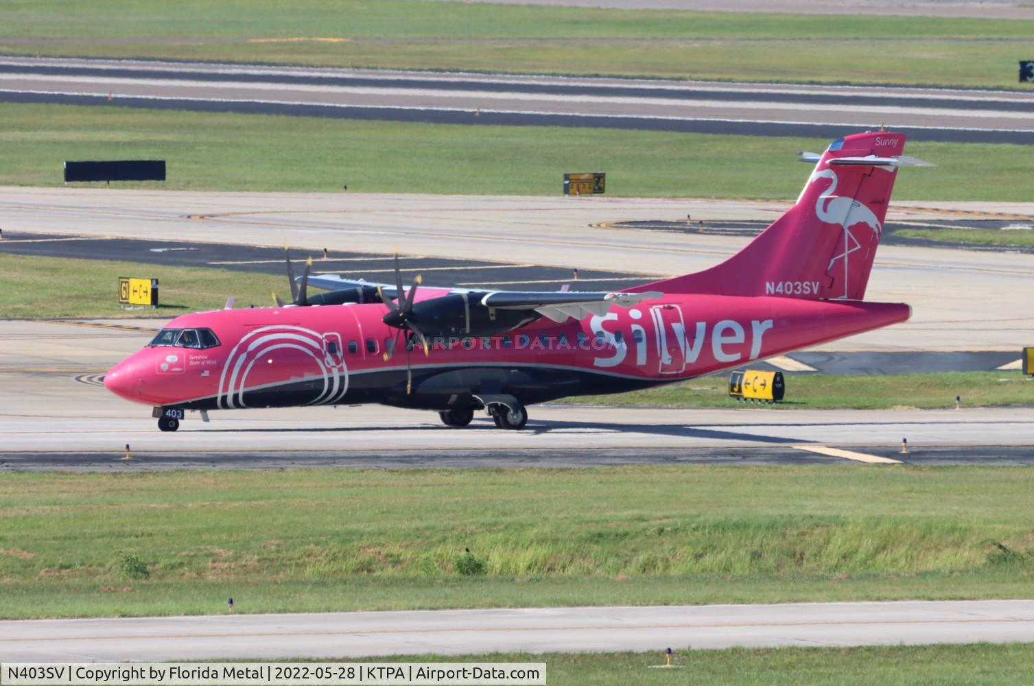 N403SV, 2017 ATR 72-600 (72-212A) C/N 1219, SIL ATR-42 zx PNS-TPA