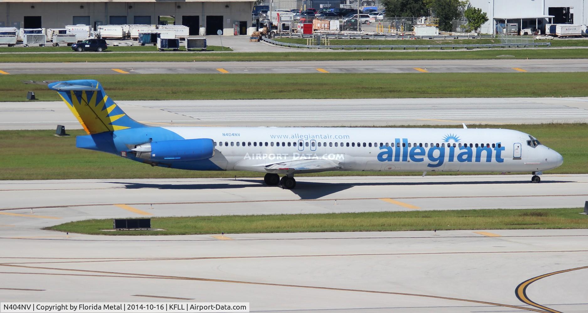 N404NV, 1989 McDonnell Douglas MD-88 C/N 49765, AAY MD-88 zx TYS-FLL
