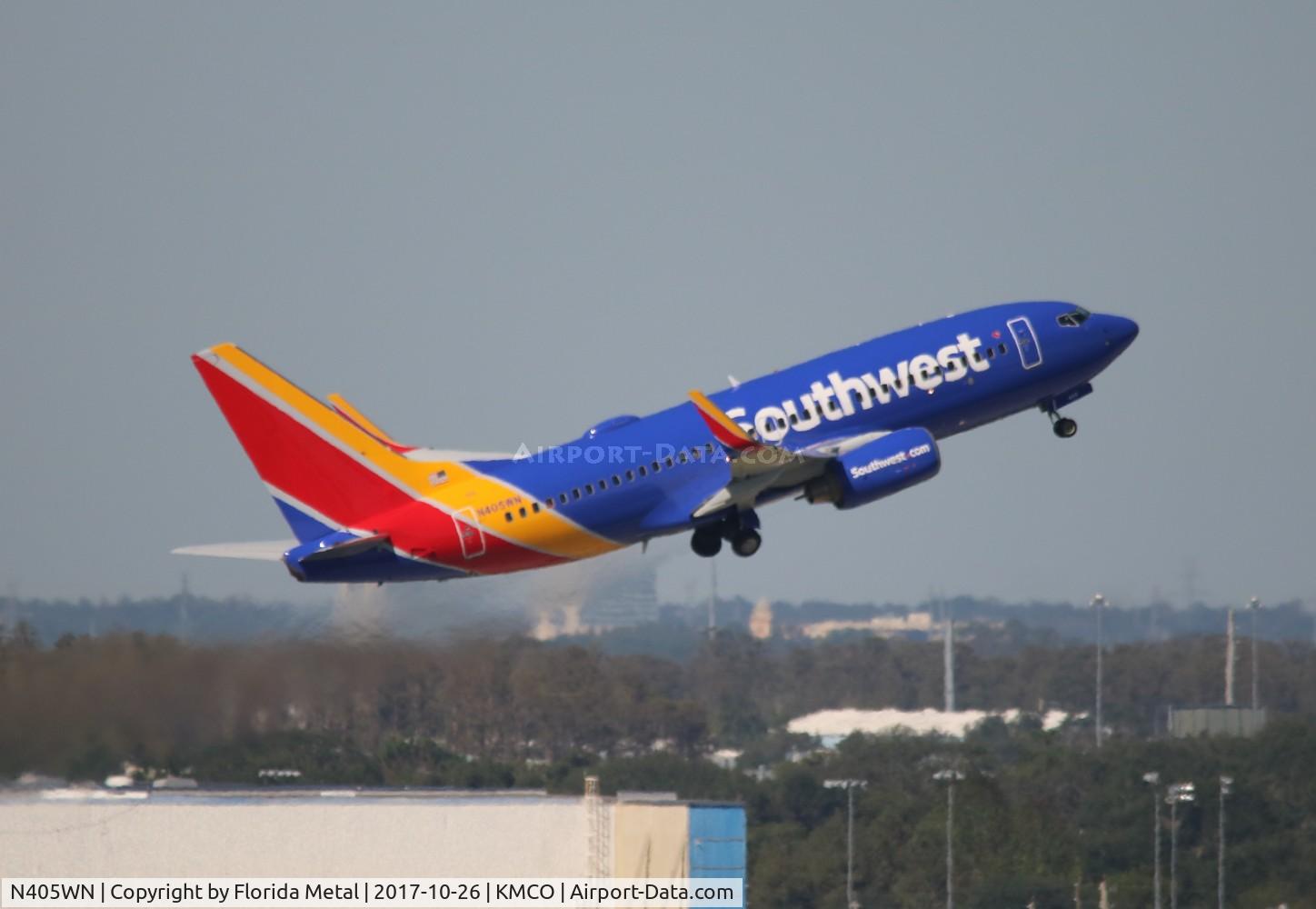N405WN, 2001 Boeing 737-7H4 C/N 27893, SWA 737 nc zx MCO-ATL