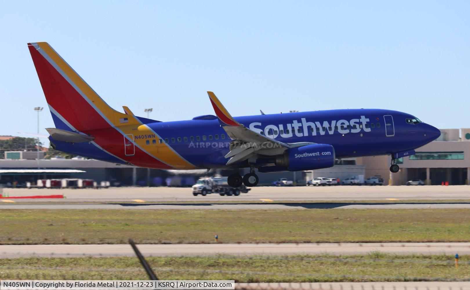 N405WN, 2001 Boeing 737-7H4 C/N 27893, SWA 737 nc zx MDW-SRQ