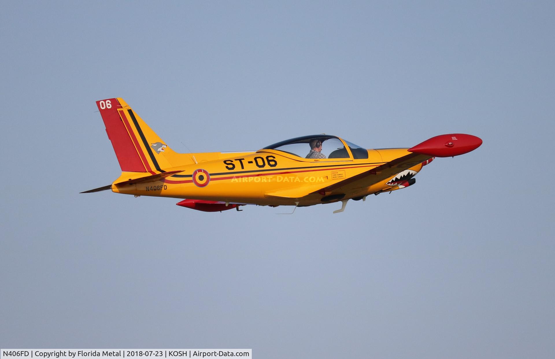 N406FD, 1990 SIAI-Marchetti SF-260D C/N 771, SF-260 zx