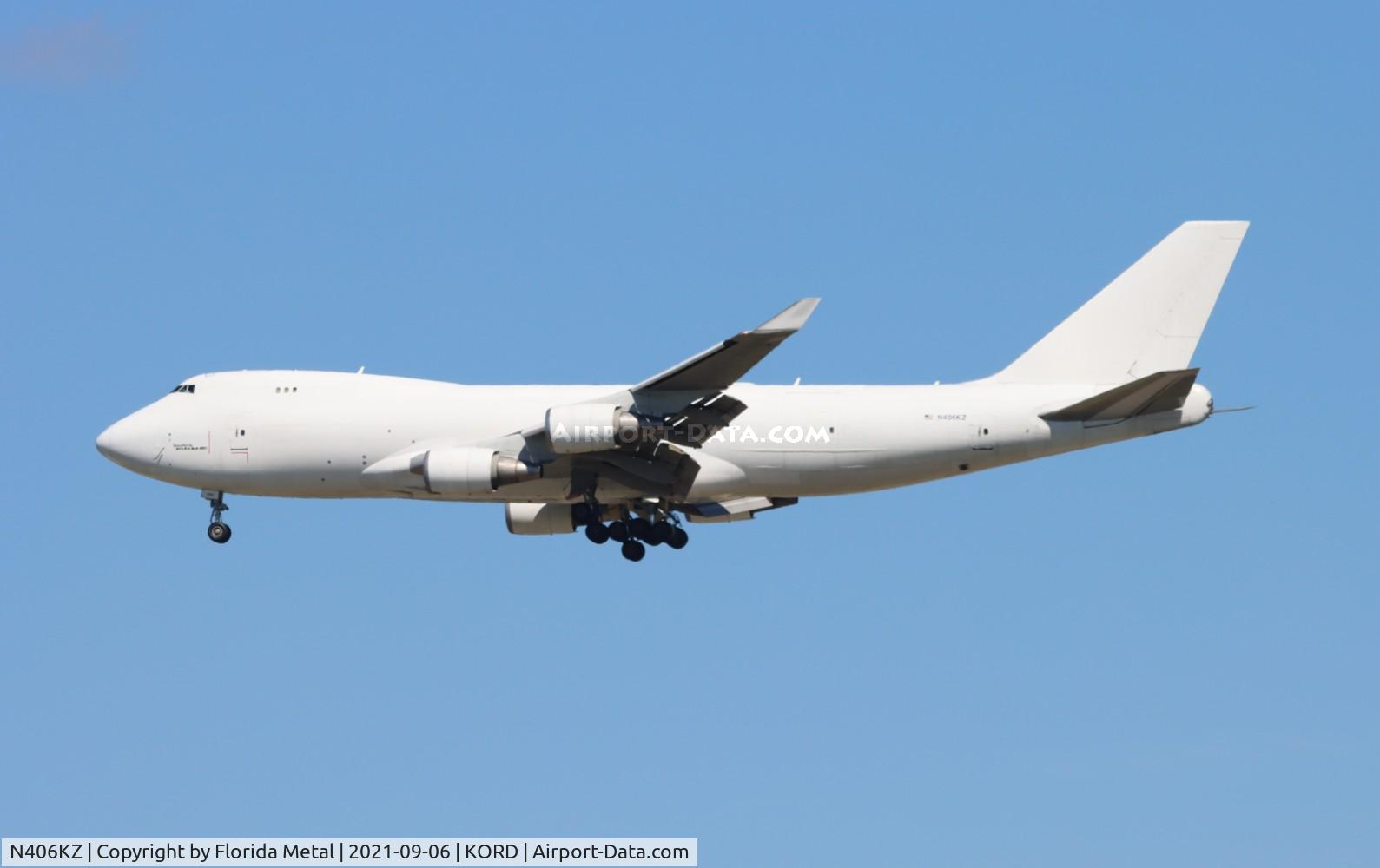 N406KZ, 2007 Boeing 747-4KZF SCD C/N 36133, Atlas 744F zx ANC-ORD