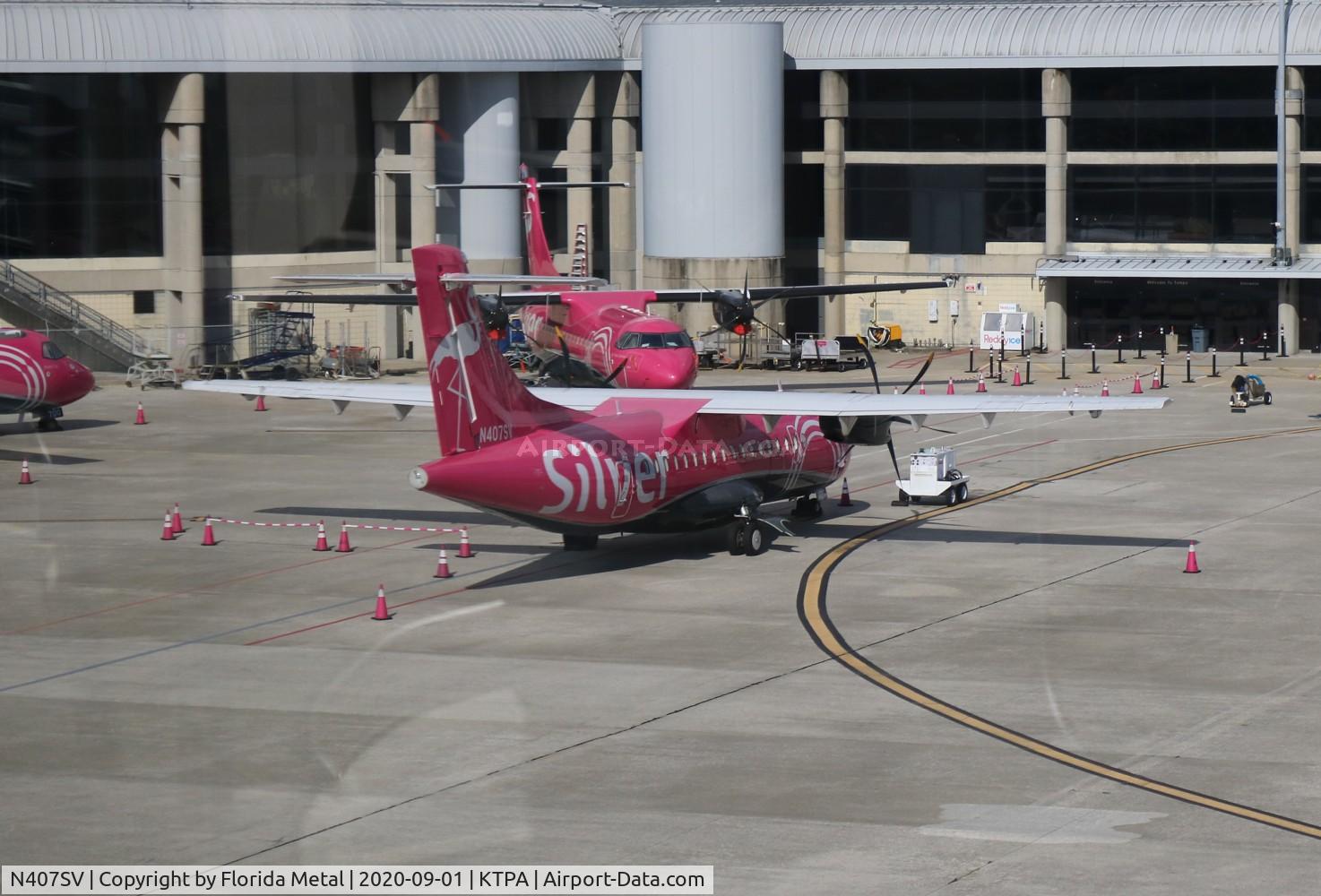 N407SV, 2019 ATR 42-600 C/N 1411, TPA 2020 zx