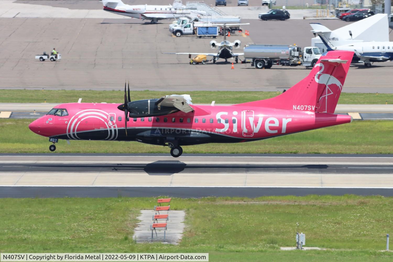 N407SV, 2019 ATR 42-600 C/N 1411, SIL ATR-42 zx EYW-TPA