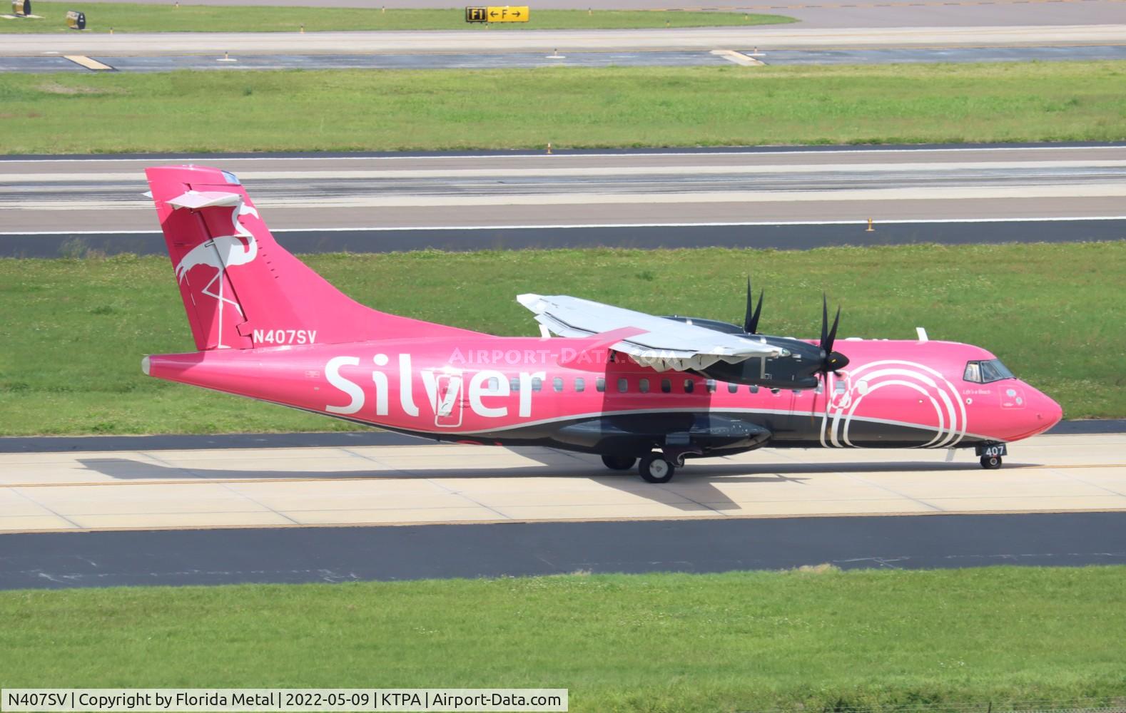 N407SV, 2019 ATR 42-600 C/N 1411, SIL ATR-42 zx TPA-SAV