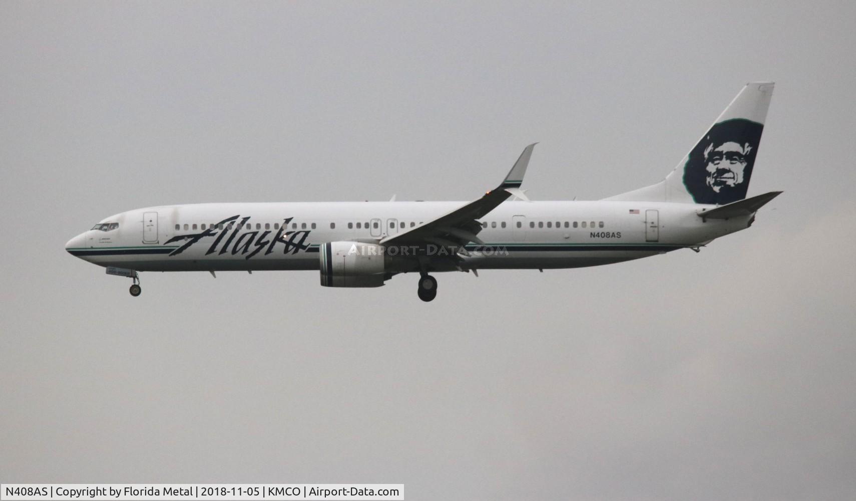 N408AS, 2013 Boeing 737-990/ER C/N 41732, ASA 738 zx PDX-MCO