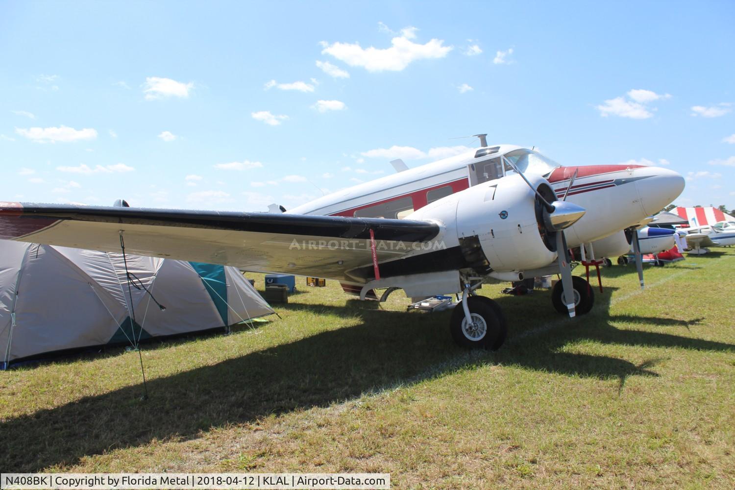 N408BK, 1963 Beech H-18 C/N BA-653, Beech H-18 zx