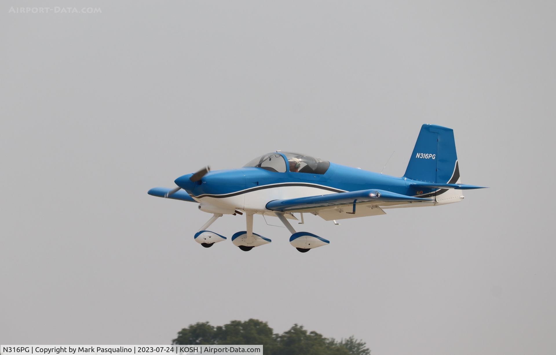 N316PG, 2020 Van's RV-9A C/N 92098, Vans RV-9A