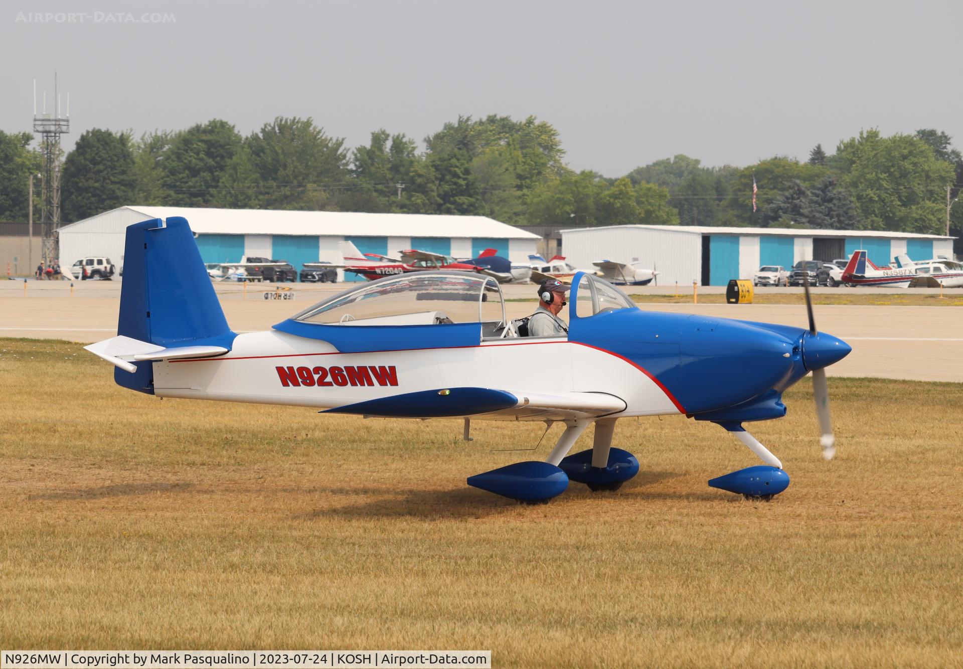 N926MW, Vans RV-8A C/N 81254, Vans RV-8A