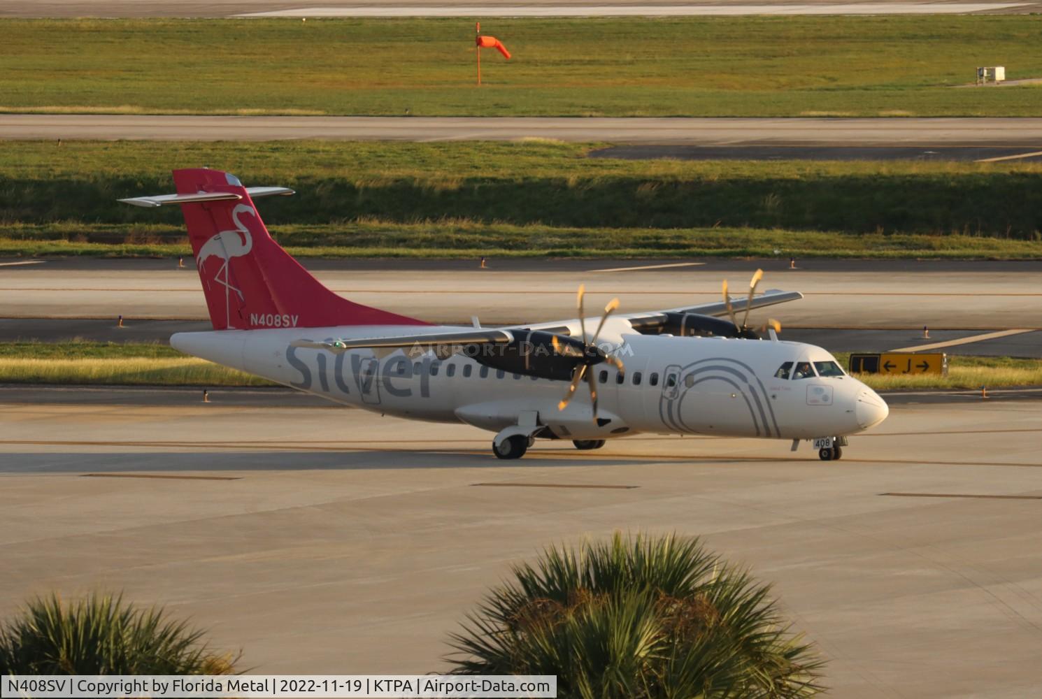 N408SV, 2021 ATR 42-600 C/N 1602, SIL ATR-42 zx CHS-TPA