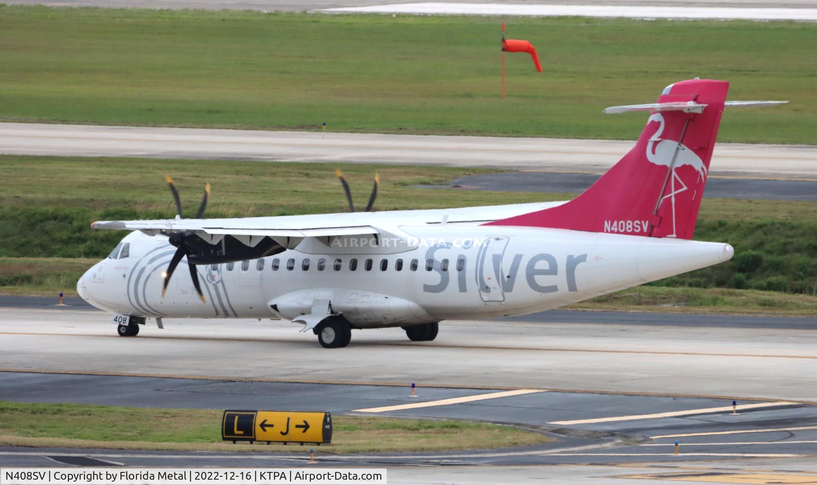 N408SV, 2021 ATR 42-600 C/N 1602, SIL ATR-42 zx TPA-JAX