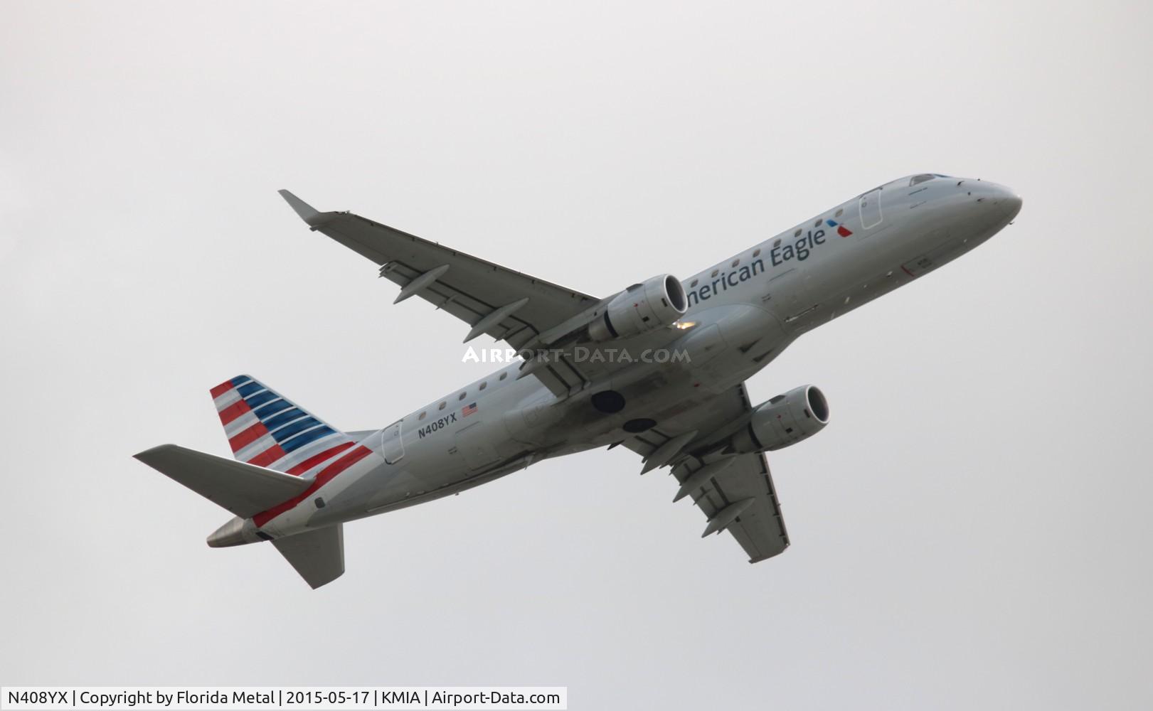 N408YX, 2013 Embraer 175LR (ERJ-170-200LR) C/N 17000371, ENY E175 zx MIA-BHM