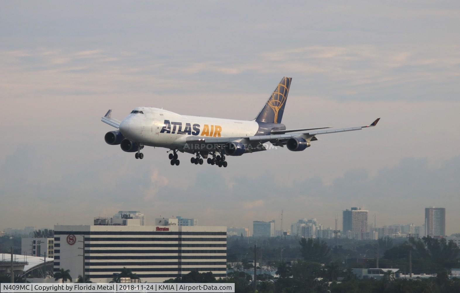 N409MC, 2000 Boeing 747-47UF C/N 30558/1242, GTI 744F zx EZE-MIA