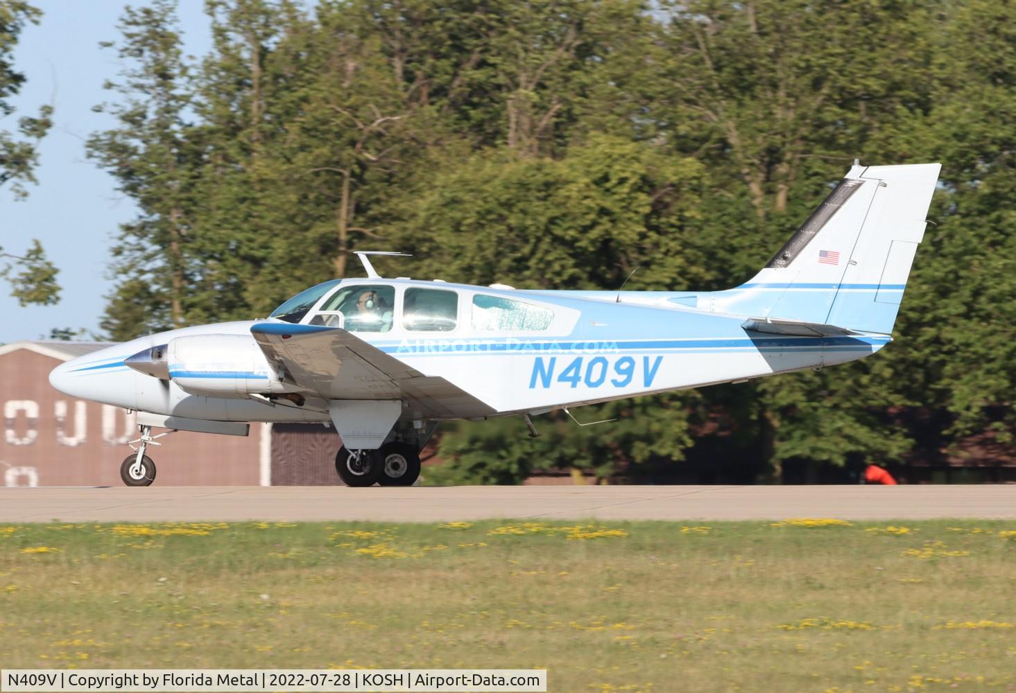 N409V, 1965 Beech C55 Baron (95-C55) C/N TE-7, Baron 55 zx