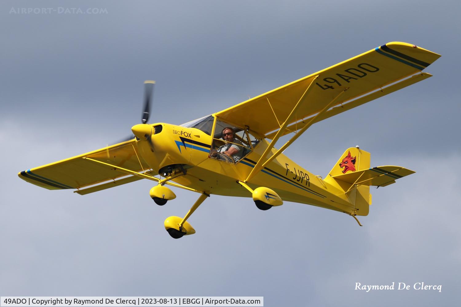 49ADO, Aeropro Eurofox C/N not found 49ADO, At Overboelare.
