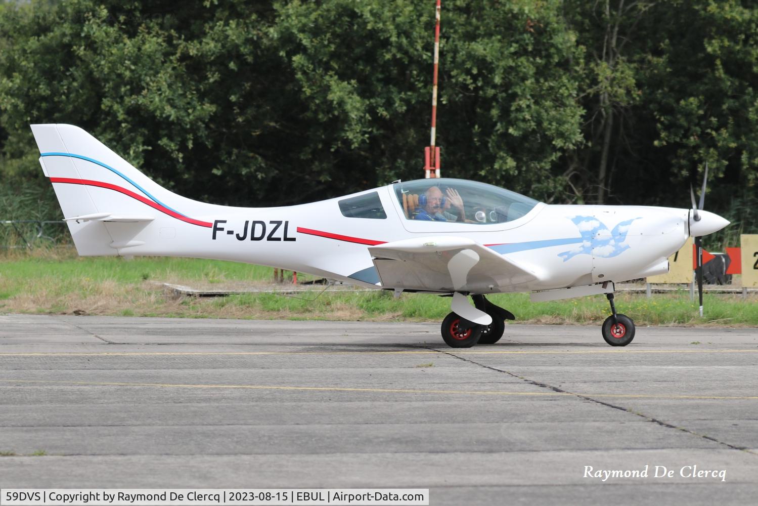 59DVS, 2019 JMB Aircraft VL-3 Evolution C/N 317, At Ursel.