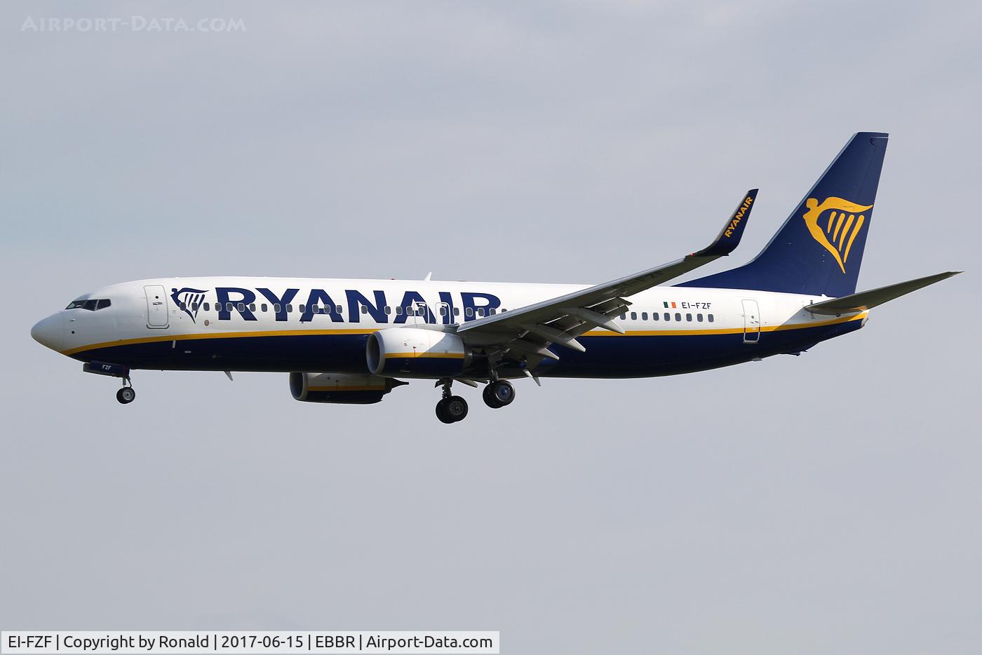 EI-FZF, 2017 Boeing 737-8AS C/N 44779, at bru