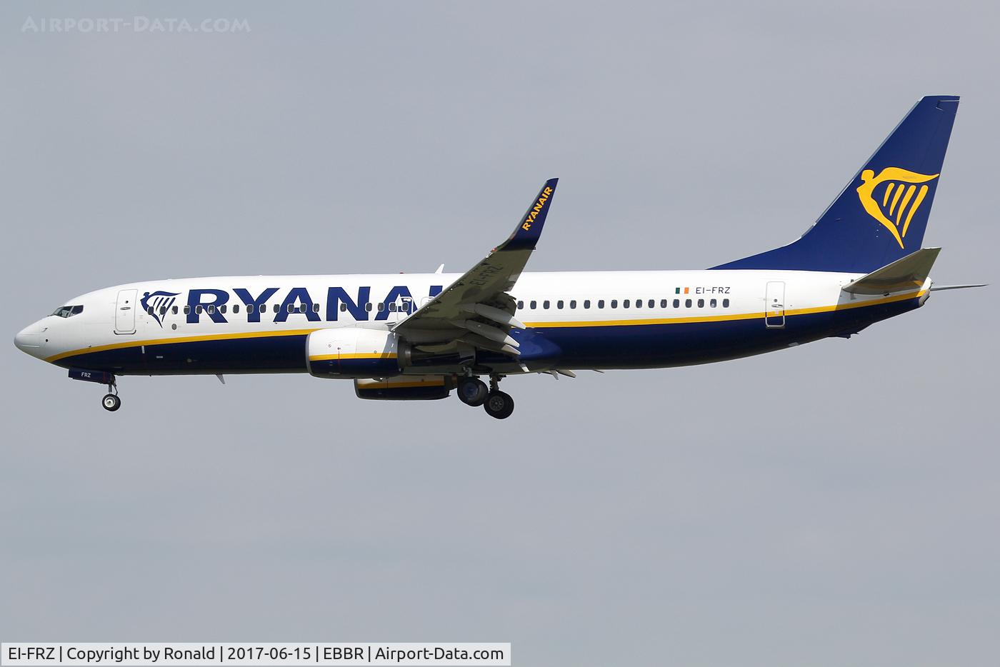 EI-FRZ, 2016 Boeing 737-8AS C/N 44749, at bru