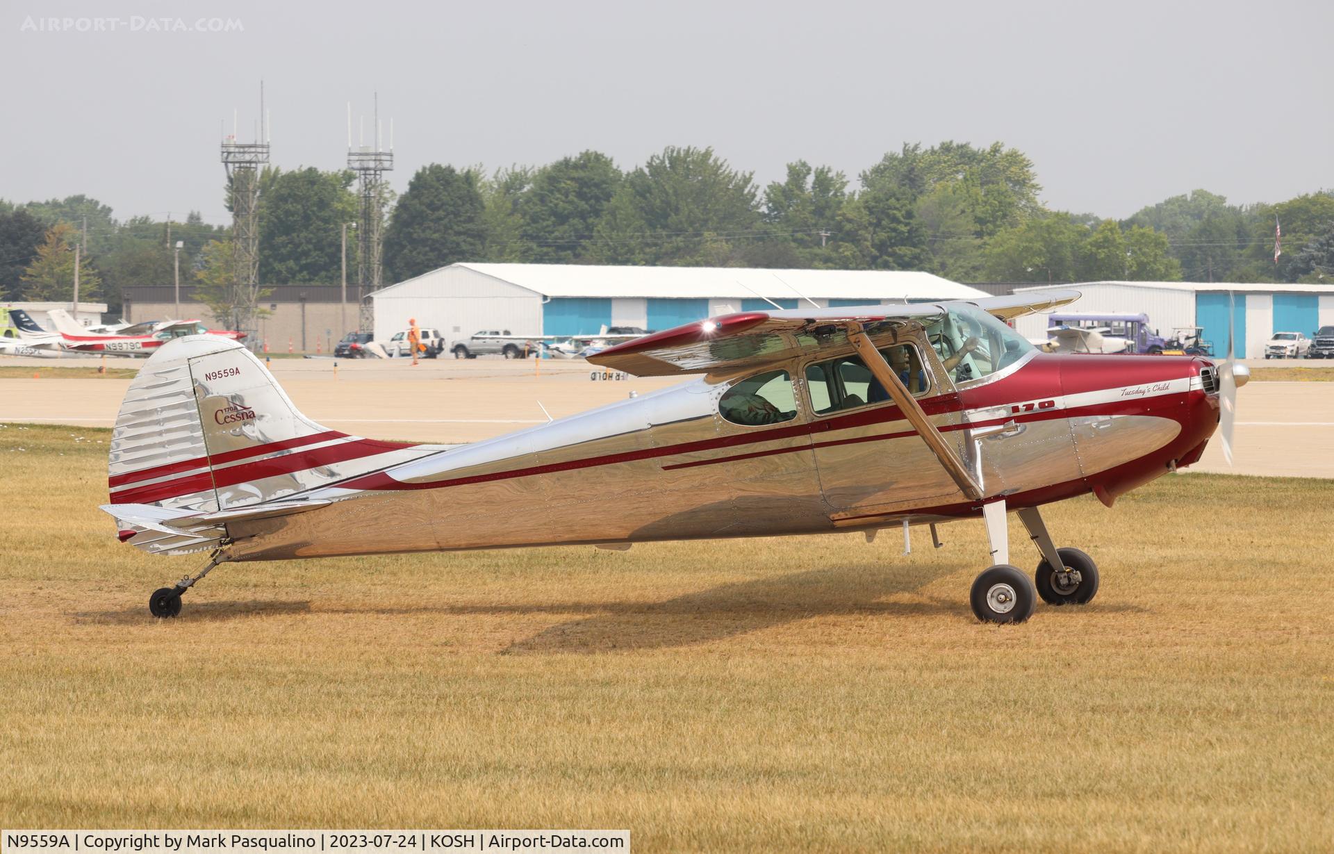 N9559A, 1949 Cessna 170A C/N 19120, Cessna 170A