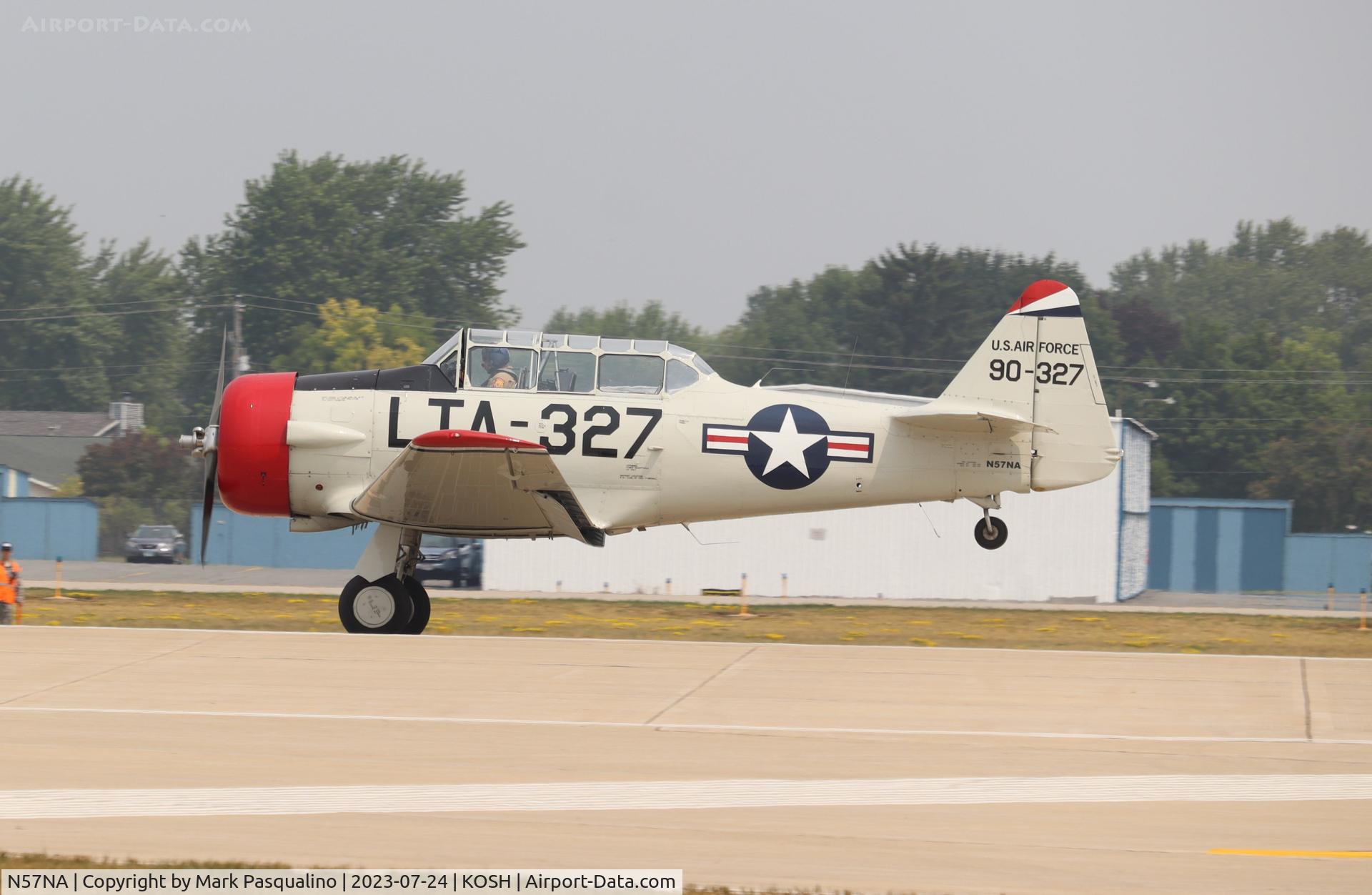 N57NA, 1951 North American AT-6G Texan C/N 168-431 (49-3327), North American AT-6G